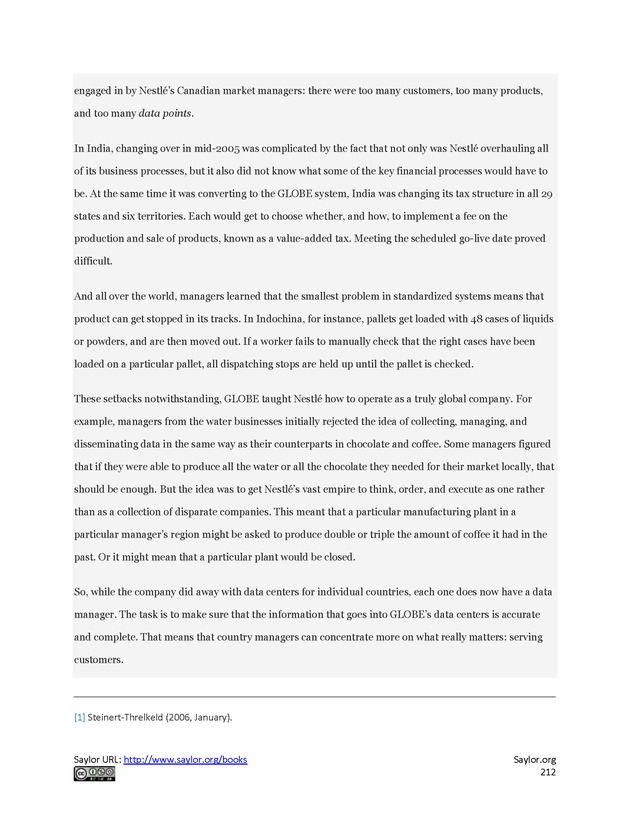 Fundamentals of Global Strategy - Page 212